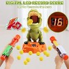 Skirfy Moveable Dinosaur Shooting Game , Shooting Target with 2 Pump Guns, 48 Foam Balls. - 4 of 4