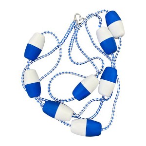 Poolzilla Swimming Pool Safety Rope and Float Kit with Stainless Steel Hooks - 1 of 4