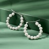 Ross-Simons 4-5mm Cultured Pearl Hoop Earrings in Sterling Silver - 4 of 4