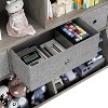 Nasitip [2PACK] 7-Cubby Large Toy Storage Organizer, 3-Tier Wood Bookcase-Toy Storage Cabinet with 3 Drawers for Hallway, Playroom - 4 of 4