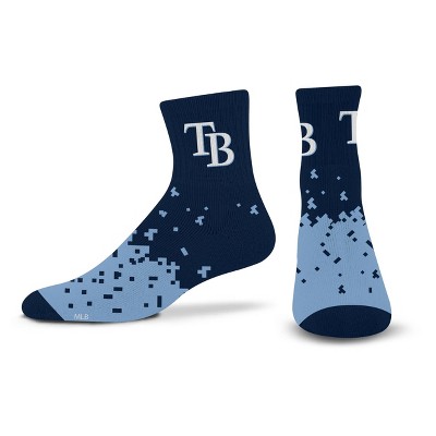 MLB Tampa Bay Rays Adult Quarter Socks