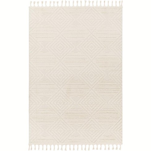 Mark & Day Arnadi Rectangle Woven Indoor Area Rugs Cream - image 1 of 4