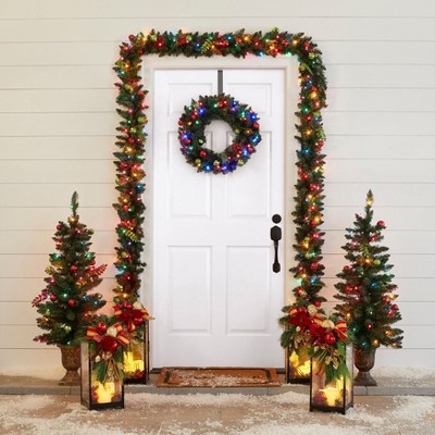 BrylaneHome 6 Piece Pre-Lit Hollis Collection