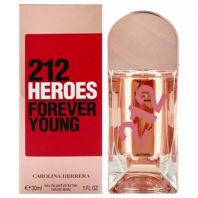 212 Heroes Forever Young by Carolina Herrera for Women - 1 oz EDP Spray