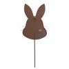Round Top Collection 29.0 Inch Hippity Hoppity Rabbit Yard Stake Bunny Easter Decorative Garden Stakes - 3 of 3