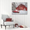 Courtside Market Truck Full of Sleds 20x24 Gallery-Wrapped Canvas - 2 of 4