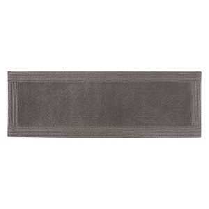 Gracie Mills Forrest 3000 GSM Solid Heavyweight Reversible Cotton Tufted Bath Rug - 1 of 4