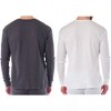 Alpine Swiss Mens Thermal Long Sleeve Top Underwear Crew Neck Shirt Waffle Knit Henley Base Layer - 3 of 4