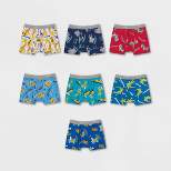 Hanes Toddler Boys' 7pk Day of the Week Printed Boxer Briefs
