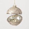 Sullivans Cloche Glass Ornament 3.5"H Gold - 2 of 3