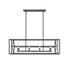 Z-Lite Euclid 8 - Light Chandelier in  Matte Black - 2 of 4