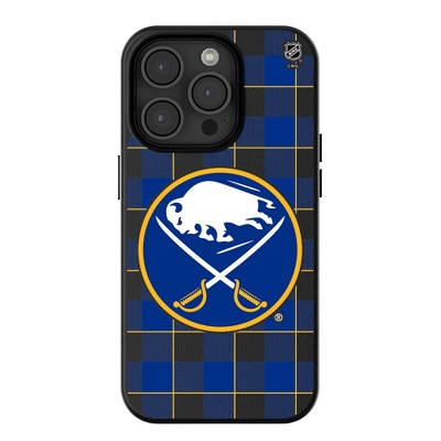 Keyscaper NHL Plaid MagSafe Compatible Cell Phone Case for iPhone 14 Plus