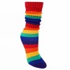 Rainbow Slouch Socks the Sock Panda (Women's Sizes, Adult Medium) - Heavyweight - 3 of 4