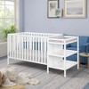 VYNXARIA 3-in-1 Convertible Crib and Changer Combo White - 2 of 4