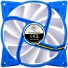 SilverStone Technology   92x92x25mm / Mixed white blade design with blue frame / 4pin fan with PWM/ sleeve bearing - 3 of 4
