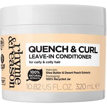 Rhyme & Reason Quench and Curl Leave-in Conditioner - 10.8 fl oz