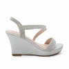 Women's Ankle Strap Wedge Dress Shoe - Blossom Footwear - 2 of 3