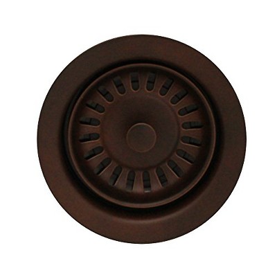 ALFI 3 1/2 Waste Disposer Trim with Matching Basket Strainer for Deep Fireclay Sinks