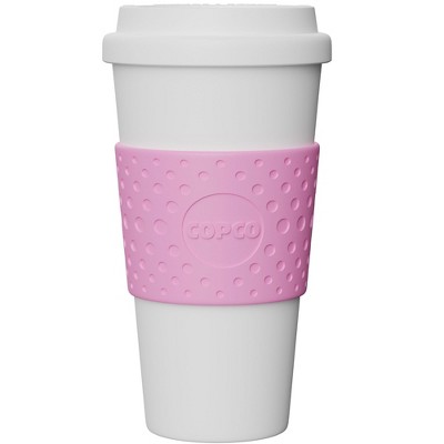 Copco Acadia 16 Ounce Double Walled Insulated Hot or Cold Travel Mug Spill Resistant Lid