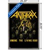 Trends International Anthrax - Among The Living Dead Framed Wall Poster Prints - 3 of 4