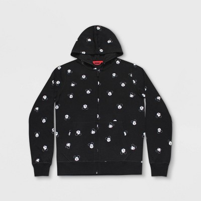 Men's Mickey Mouse Zip-Up Hoodie - Black S - Disney Store