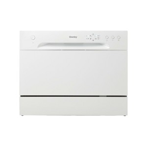 Danby 6 Place Setting Countertop Dishwasher in White DDW621WDB - 1 of 4