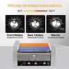 Winado 9 Rollers 1,500W 110V 24 Hot Dog Roller Grill With Cover and Bun Warmer - 3 of 4