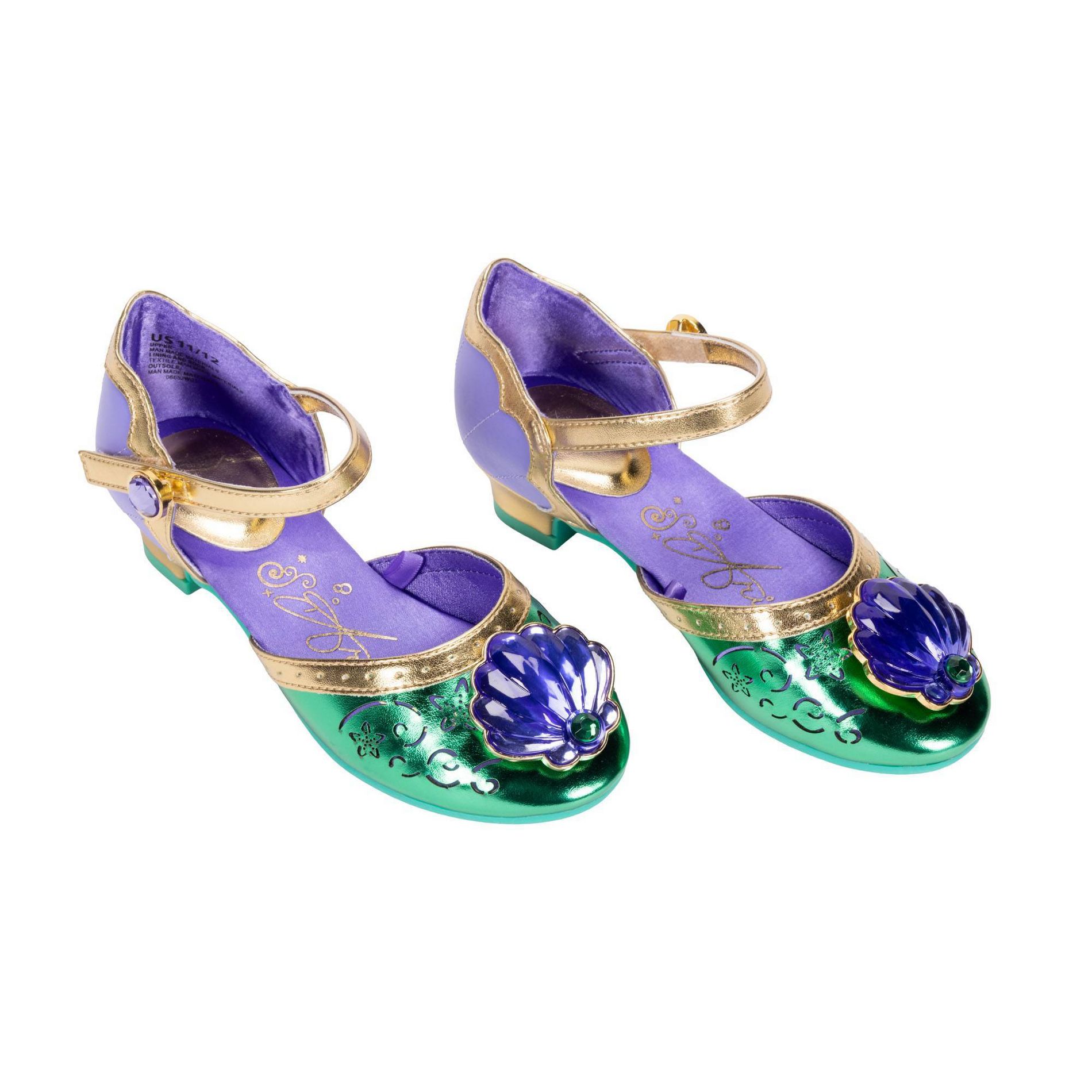 Disney Princess Ariel Shoes - 11-12
