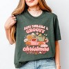 Simply Sage Market Groovy Little Christmas Truck Short Sleeve Tee - XS - Forest - 2 of 4