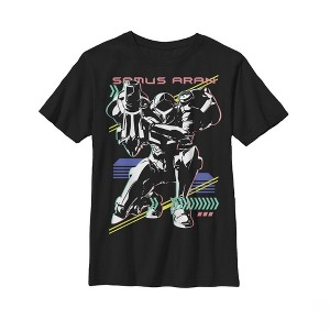 Boy's Nintendo Metroid 80's Vibe T-Shirt - 1 of 4