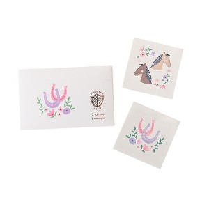 Daydream Society - Pony Tales Temporary Tattoos - Pack of 2 Tattoos - 1 of 2
