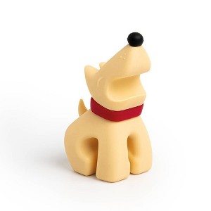 Ototo Holiday Gift Silicone Buddy Dog Spoon Rest Steam Releaser Beige - 1 of 4