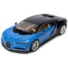 Bugatti Chiron Blue and Dark Blue Two-Tone "NEX Models" Series 1/24 Diecast Model Car by Welly - 2 of 3