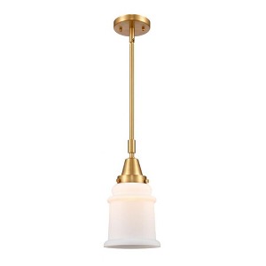 Canton - 1 Light Stem Hung Mini Pendant In Industrial Style-11.13 Inches Tall and 6.5 Inches Wide - 1 of 1