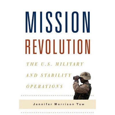 Mission Revolution - (Columbia Studies in Terrorism and Irregular Warfare) by  Jennifer Taw (Paperback)