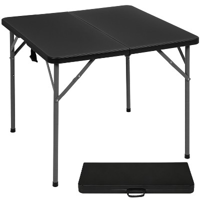 FDW 2.8/4/6/8FT Camping Table Plastic Picnic Table Office Table with Carrying Handle
