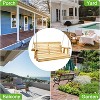 Jojoka Beige 2-Seater Tree Swing with Hanging Chain - 4 of 4