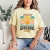 Simply Sage Market Women's Bright Sunshine Day Short Sleeve Garment Dyed Tee - 2 of 3