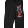 Men's Jurassic: Rebirth Sleep Pant on black - 2 of 4