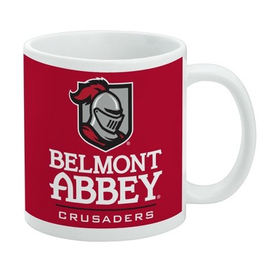 Belmont Abbey College Crusaders Logo Ceramic Coffee Mug Novelty Gift Mugs for Coffee Tea and Hot Drinks 11oz White