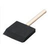 School Smart Wedge Foam Paint Brushes, 3 Inches, Pack of 10 - 2 of 4