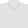 Black Bow Jewelry 1.85mm, 14k Yellow Gold, D/C Quadruple Rope Chain Necklace - 2 of 4