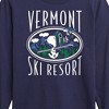 Boys' - Peanuts - Snoopy and Woodstock Vermont Ski Resort Long Sleeve Graphic T-Shirt - 2 of 4