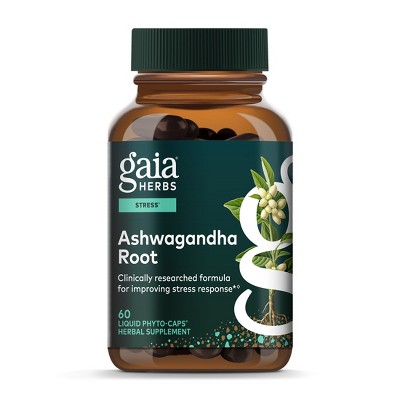 Gaia Herbs Ashwagandha Root - Supports a Healthy Response to Stress, the Immune System, and Restful Sleep