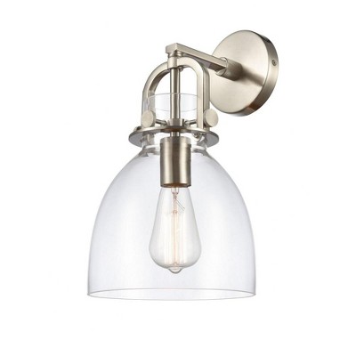 Newton Bell - 1 Light Wall Sconce In Industrial Style-14.5 Inches Tall and 8 Inches Wide