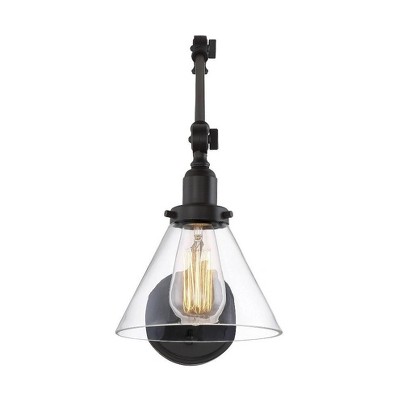 Savoy House Drake 1 - Light Swing Arm Lamp in  English Bronze