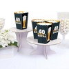 Big Dot of Happiness Cheers and Beers to 40 Years - 40th Birthday Party Favor Popcorn Treat Boxes - Set of 12 - image 3 of 4