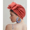 Anna-Kaci Vintage Turban Headwrap with Large Bow Elegant Soft Stretch Headscarf for Women - 2 of 4