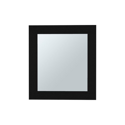 GlasFlength Decorative Wall Mirrors Medicine Cabinet Accent Mirror Wall Mounted Mirror Storage Cabinet for Bathroom Wall, Black, 18.6"*5.7"*20.5"