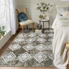Area Rug Moroccan Soft Rug Modern Geometric Rug for Bedroom Living Room Kitchen Dining Room Rugs - 3 of 4